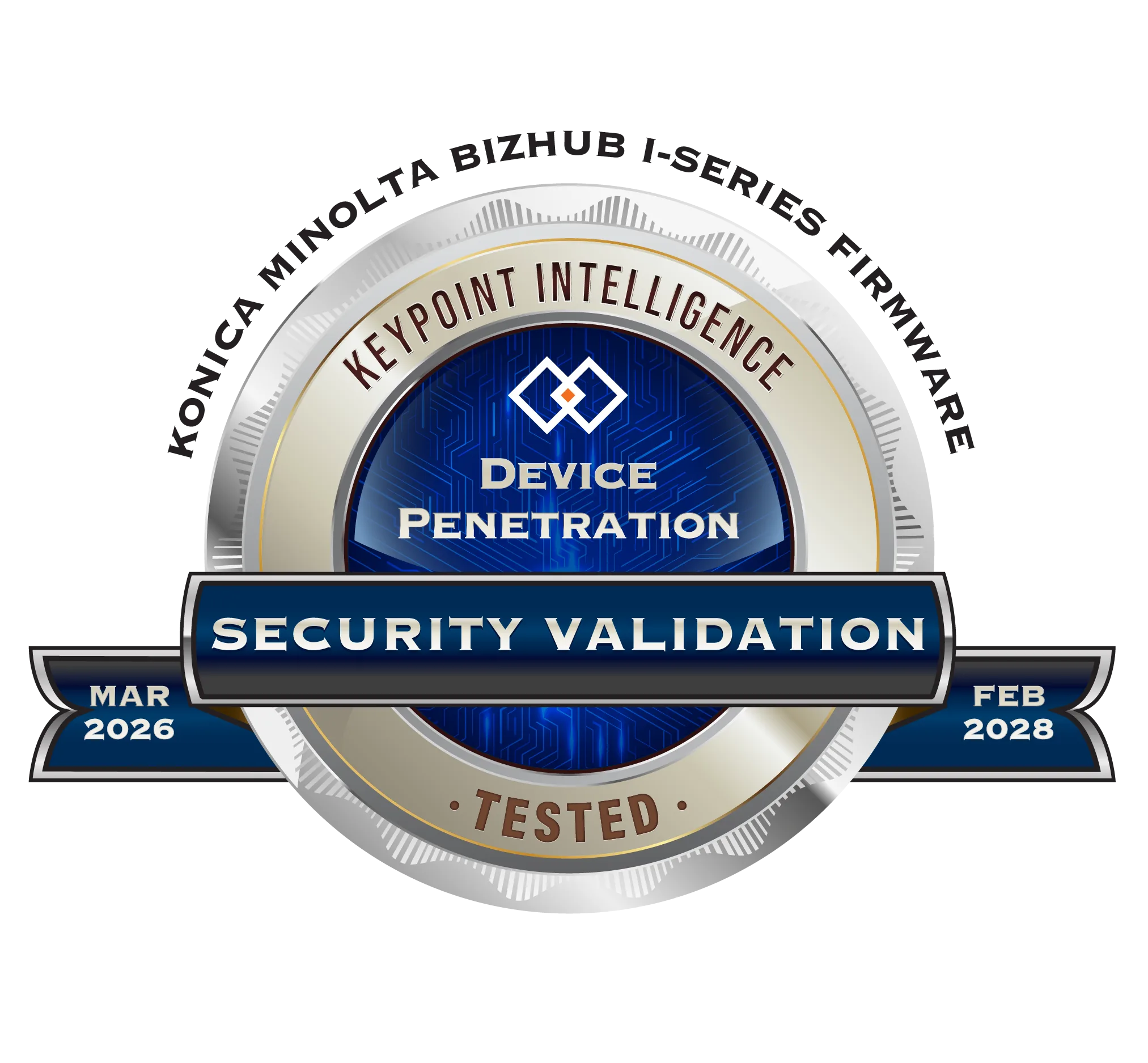 Keypoint Intelligence Security Validation Seal
